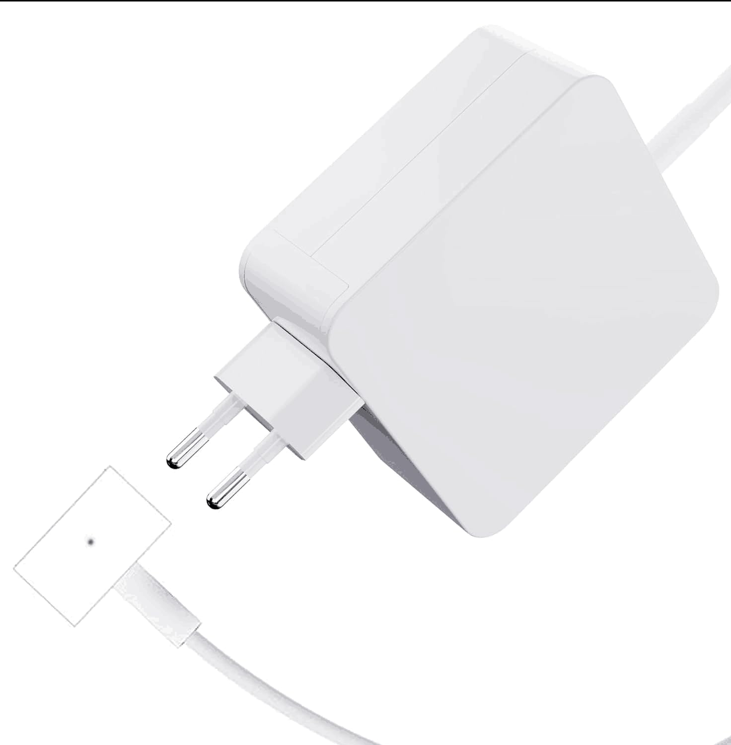 Caricatore per MacBook Pro, 85 W, T-Type Tip, magnetico, 2 laptop, compatibile con Mac Book Air 13", 15", 17 pollici, Retina 2012, 2013, 2014, 2015, modelli A1172, A1174, A1222, A1290, A1424, A1398,