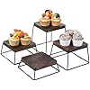 Amazon.com: MyGift 6 Inch Square Display Risers for Food, Set of 4 ...