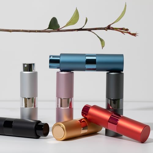 Image of 20ML Perfume Atomizer, 1PCS Travel Cologne Spray Bottle, Mini Empty Sprayer Dispenser (Gold)