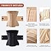MISTHIN Waist Cincher Shaperwear for Womem Full Body Women Double Belt Wrap Corset Trainer Tummy Control Shaper (Black, Large)