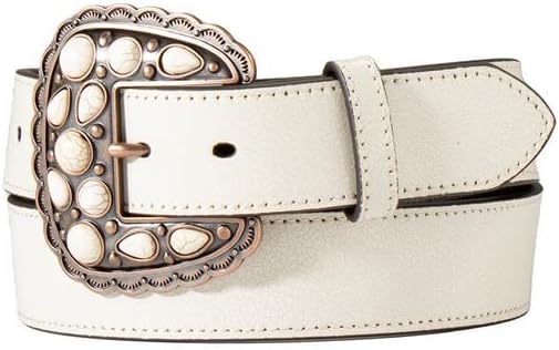 Angel Ranch Western Belt Womens Cracked Stones Smooth D140006605