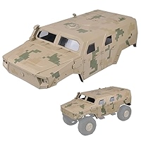 R.S RC Car Body Shell 313mm Wheelbase Wrangler JK Rubicon 4
