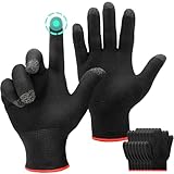 【Impressive Sensitivity】Made from nano silver fiber and nylon materials, ENPOINT gaming gloves not only reduces screen friction but also enhances touch sensitivity, providing you with an immersive e-sports experience while keeping your hands cool and...