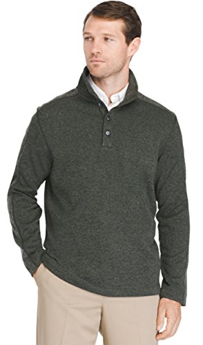 Van Heusen Men's Classic-Fit Mockneck Pullover Sweater (Rosin, Xx-Large) #TOP8