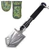 GUPTOMES Camping Schaufel Multifunktional Camping Gadgets Gartenschaufel Survival Ausrüstung Für Outdoor Rucksack Wohnmobil Zubehör Auto Notfallrettung
