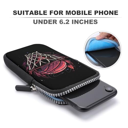 Basketball Cell Phone Purse Small Crossbody Bags Travel Pouch Shoulder Bag Work Running Hiking3