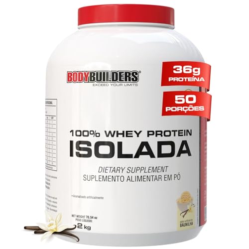 Whey Protein 100% Isolada – 2 kg (Baunilha)