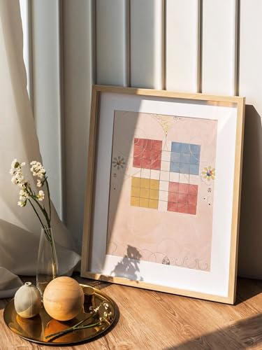 Impression Hilma af Klint The Ten Largest Old Age poster abstrait poétique - 3