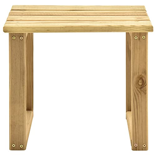 Lit de jardin avec table coussin bois pin imprégné banc balcon terrasse robuste I1