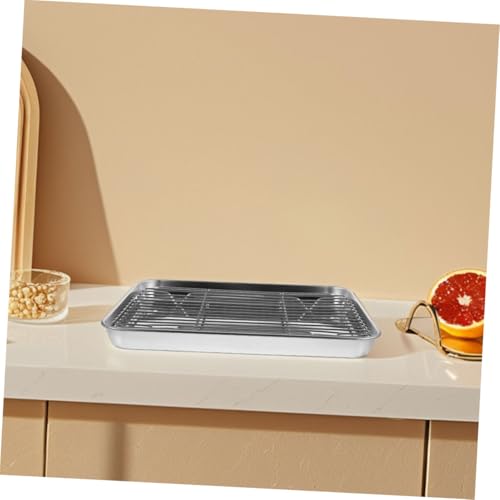 Plaque de cuisson en acier inoxydable haute température pour rôtissage durable - 6