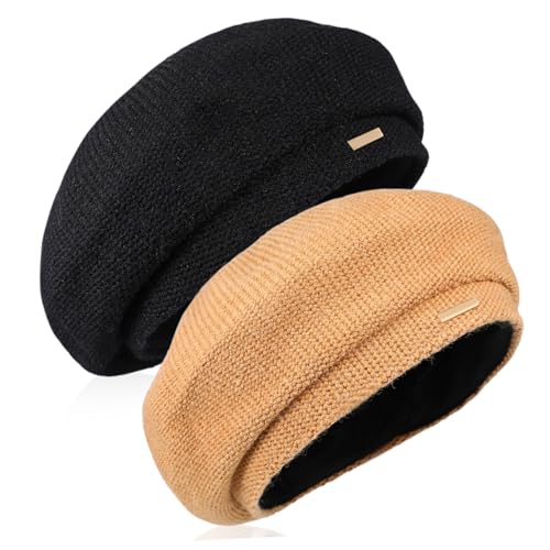 Chapeau béret femme style français chic en laine de qualité