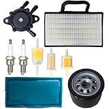 XUHOLOPE 499486S Air Filter LA135 Maintenance Tune Up Kit for John Deere L120 L111 LA130 D140 D130