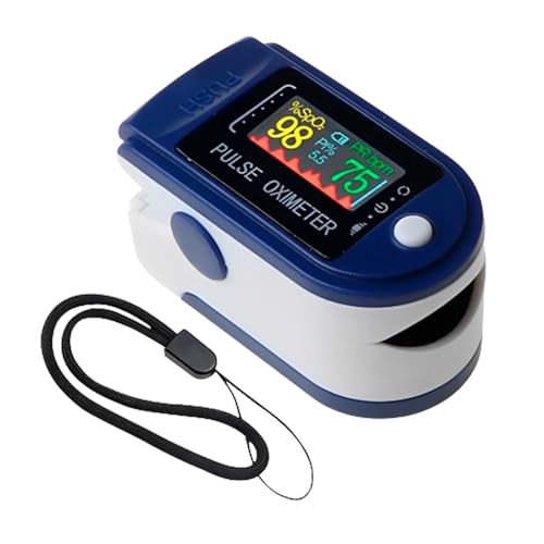 Pulsioxímetro, Oxímetro de Dedo Digital con Pantalla LED para Med...