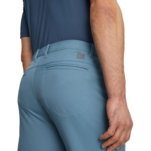 Image of PUMA Mens Dealer 5 Pocket Pants Casual - Blue
