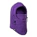 REDESS Kids Winter Windproof Hat, Unisex Children Heavyweight Balaclava, Ski Mask With Thick Warm Fleece Face Cover For Kids Purple