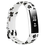 Compatible with Fitbit Alta Bands/Fitbit Alta HR Bands for Women Men, Soft Pattern Printed Floral Band Accessories Replacement for Fitbit Alta HR