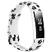 Baaletc Cute Rubber Replacement Accessory Watch Band/Wristband Bracelet Strap with Stainless Steel Buckle for Fitbit Alta, Fitbit Alta HR Fitness Trackers, One Size (Fitbit Alta Hr Band paw)