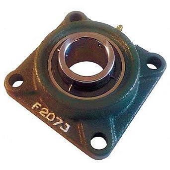 Flange Bearing,4-Bolt,Ball,1-3/16" Bore