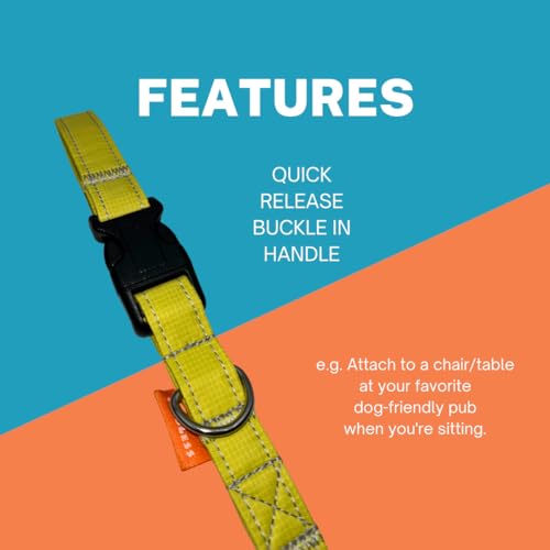 MUDLESS Reflective Waterproof Dog Leash with Buckle Handle - Image 3