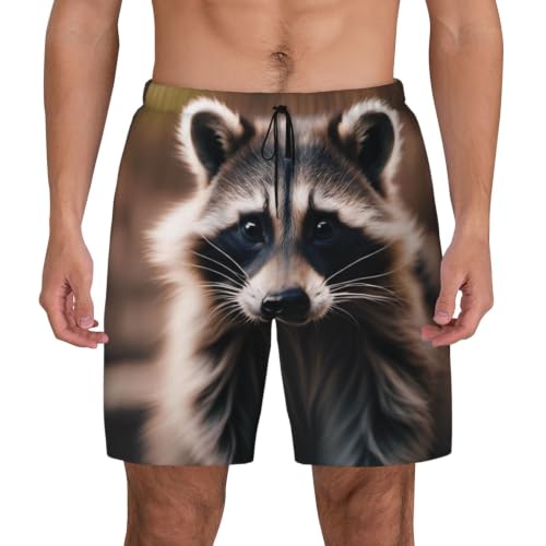 Short de bain respirant pour homme finies les irritations avec le raton laveur