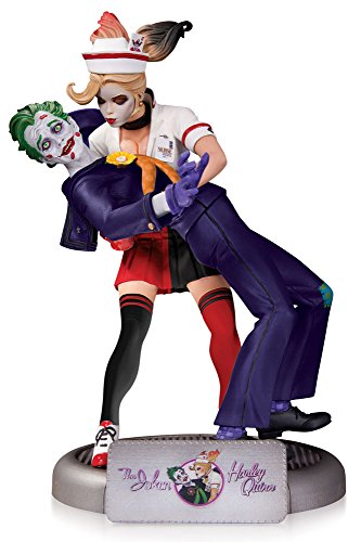 DC Collectibles DC Comics Bombshells: The Joker & Harley Quinn Second Edition Statue