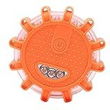 ?Die Sichtbarkeit ist gut?Diese warnblinkleuchte haben 9 Leucht- und Blinkmodis. Diese Blink und Leuchtfunktionen sind völlig ausreichend. Die Verwendungsmöglichkeit ist und 360 Grad nach außen strahlen, um eine visuelle Wahrnehmung an jedem Ort oder Ereignis zu bringen.