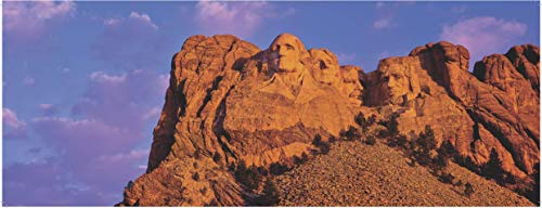 Pressman Images Of America Puzzle - Mt. Rushmore #TOP1