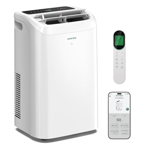 ZAFRO Smart Portable Air Conditioner, 12000 BTU (8000 BTU SACC)
