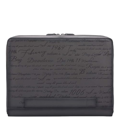 Image of Da Milano Leather Laptop Bag for Men & Women - Fits Up To 14 inch Laptop (10115S)