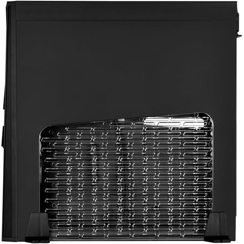 Silverstone SST-RVZ02B-W Raven Mini-Itx - Custodia Sottile Per Computer Da Gioco, Con Finestra, Colore: Nero - 9