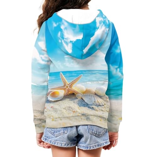 Girls Boys Hoodie Kids Zipper Hoodie Sweatshirts Jackets Long Sleeve Casual Coat with Pockets Age 6-12 Years2