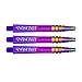 RED DRAGON Peter Wright Snakebite Nitrotech Medium Purple Ionic Dart Stems - 2 Sets per Pack (6 Stems in Total)