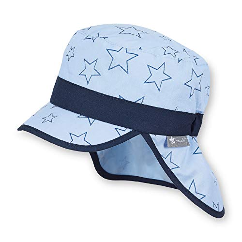 Preisvergleich Produktbild Sterntaler - Jungen Schirmmütze, Sommermütze mit Nackenschutz, UV-Schutz 15, blau - 1611948, Größe 43