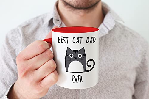 Stuff4 Best Cat Dad Ever Mug, Gifts for Cat Lovers Dad Gifts - Image 4