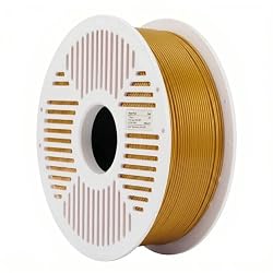 Creality Hyper PLA Filament RFID 1.75mm with Reusable Spool 1KG, High Speed Up to 600mm/s, Gold, 1-Pack