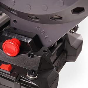 Electronic Baseball Pitching Machine Set, Adjustable Angles, Timer and Speed, AC Adapter or Battery Powered, Comes with Bat, 8 Dimpled Balls, 4 Extra Stackers and Carrying Bag Electronic Baseball Pitching Machine Set Adjustable Angles Timer and Speed AC Adapter or Battery Powered Comes with Bat 8 Dimpled Balls 4 Extra Stackers and Carrying Bag