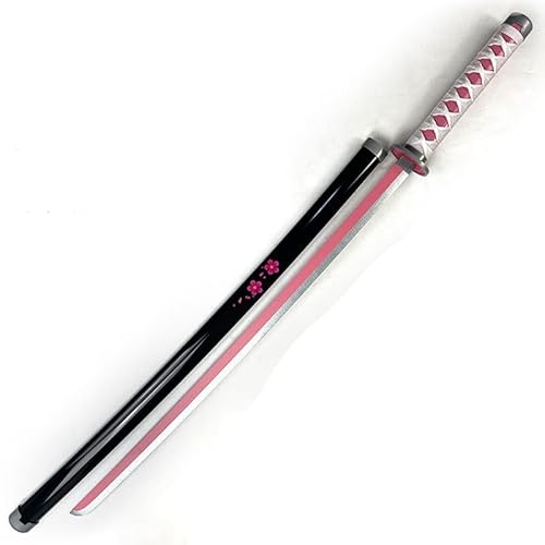 [Sanjucos] コスプレ 道具 に適合する 栗花落カナヲ 100CM 鬼殺隊 日輪刀 刀 剣 武器 刀袋付き ABS材質 模造刀 W31206142の商品画像（Amazon）