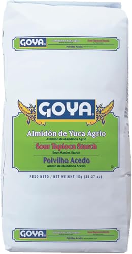 Goya Almidón de Yuca Agrio, Sin Gluten Ideal para Celiacos,