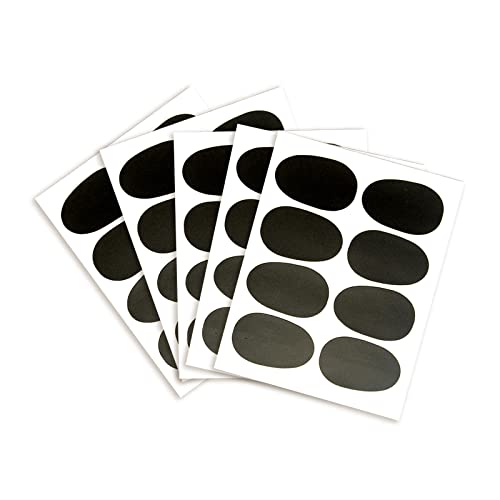 Coussin Clarinette, Coussins Embouchure, Coussin Embouchure pour Saxophone Alto, 40Pcs Pastille Protege Bec Coussins Coussinets Patchs Pour Bec Embouchure De Saxophone Alto/Ténor, 0,8mm Noir