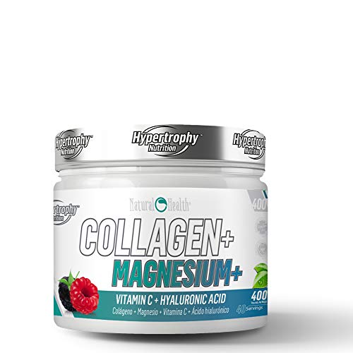 Natural Health Collagen Magnesium - 400 G - Sabor: Frutas Del Bosque