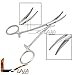 LAJA Imports Mosquito HEMOSTAT Curved FORCEP 5