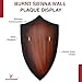 Armory Replicas™ Medieval Ancient Tribal Golden Universal Wall Sword Plaque Display
