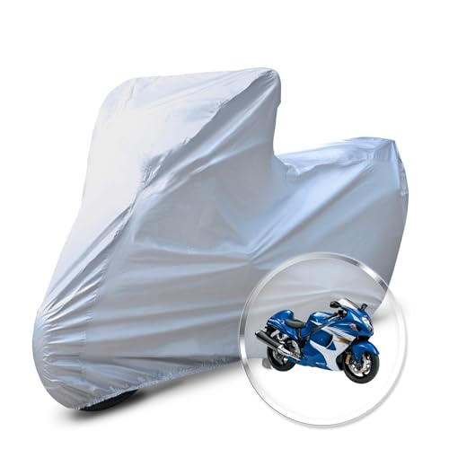 Image of Neodrift 'CrystalMax' Bike Cover for Suzuki Hayabusa (All-Weather Motorcycle Protection, Water & UV Resistant, Dustproof, Windproof).