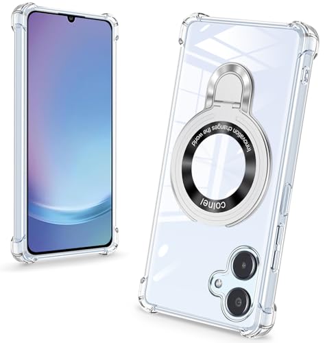 Galaxy A25 5G �P�[�X �N���A �����O�t�� MagSafe�Ή� �}�O�l�b�g���� �c�����Ή� �A�W���X�^�u���X�^���h �l�p�G�A�N�b�V���� �ϏՌ� Galaxy A25 SC-53F SCG33 �J�o�[ �Ռ��z���|�P�b�g���� TPU ���^�y�� �S��