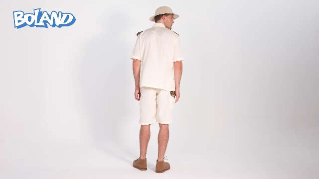 Boland Costume Safari Ranger 4 Pièces Homme - Déguisement Aventurier Pour Fête à Thème Ou Carnaval