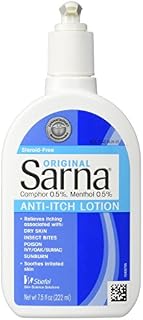 Sarna Original Anti-Itch Lotion for Dry Skin, Insect Bites, Sunburn, Poison Ivy/Oak/Sumac, 7.5