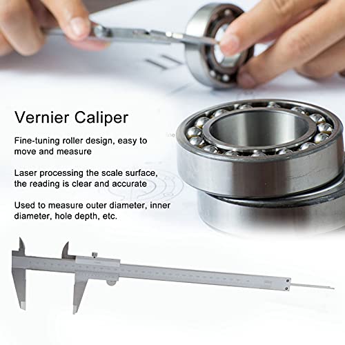 Calibrador Vernier Industrial 0-300mm de Acero Inoxidable miniatura 2