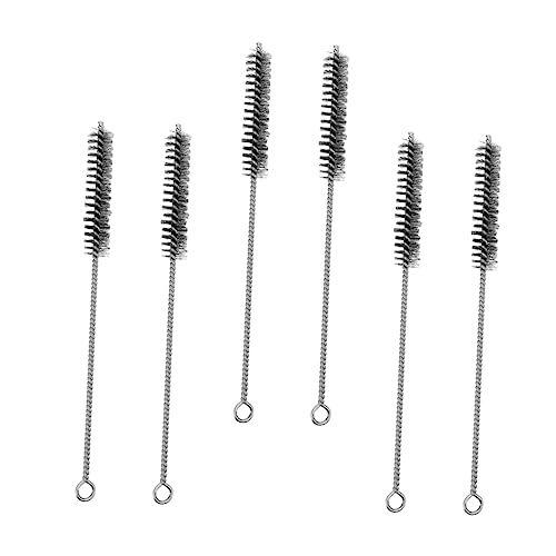 Garneck Large Pipe Cleaners 6pcs Steel Brush Cleaner for Drain Brush Sink Dredge