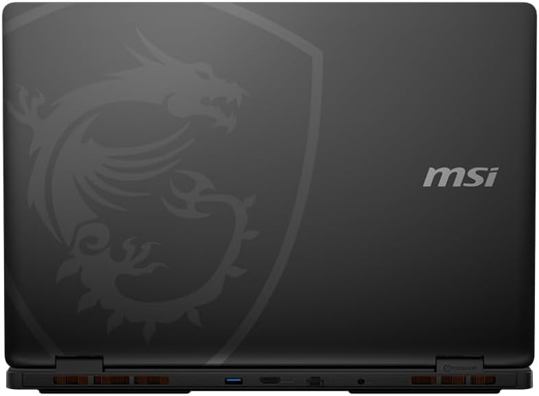 msi Crosshair Gaming Laptop: 18" WQXGA 2560x1600 240Hz • Intel Core Ultra 9 275HX • 64 GB DDR5 SDRAM • 8 TB NVMe SSD • W11P • Wi-Fi 6E Numeric Keypad Thunderbolt 4 • NVIDIA GeForce RTX 5070