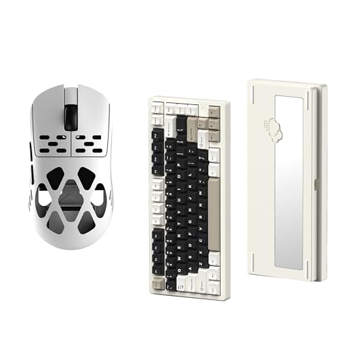 AJAZZ AM3 MAX�Q�[�~���O�}�E�X(White)�{WOBKEY Rainy 75 ���J�j�J���L�[�{�[�h(Color (�z���C�g �p���z��))